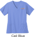 Picture of Pediatric Associates Women's Work Flex V-Neck Top