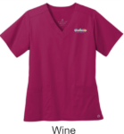 Picture of Pediatric Associates Women's Work Flex V-Neck Top