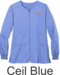 Picture of Pediatric Associates Women's Flex Full Zip Scrub Jacket