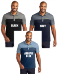 Picture of Mike Albert Port Authority Fine Pique Blend Blocked Polo