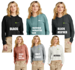 Picture of Mike Albert District Womens Perfect Tri Midi Long Sleeve Hoodie