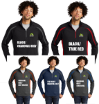 Picture of Mike Albert Sport-Wick 1/2-Zip Colorblock Pullover