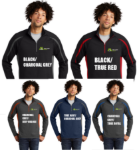 Picture of Mike Albert Sport-Wick 1/2-Zip Colorblock Pullover