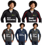 Picture of Mike Albert Sport-Wick 1/2-Zip Colorblock Pullover