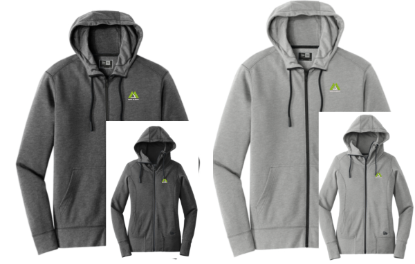 Picture of MA New Era TriBlend Fleece Full Zip Hoodie