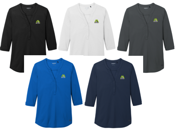 Picture of MA OGIO Ladies Jewel Henley