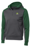 Picture of MA Sport 1/4 Zip Colorblock Hoodie
