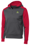 Picture of MA Sport 1/4 Zip Colorblock Hoodie